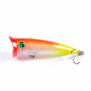 Floating Popper 7.8cm/10.5g Topwater Popper Wobbler Popper Artificial Hard Bait for Sea Tuna Fishing Lure Perch Fishing Tackle