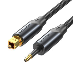Vention | Vention 3.5mm Digital Optical Audio Cable Toslink SPDIF Coaxial Cable for Amplifiers Blu-ray Xbox 360 PS4 Soundbar Fiber Cable
