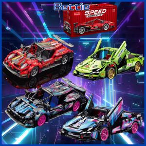 Blok Penyusun Balap Keren: Mengenal BETTIE Brick Famous Car Series