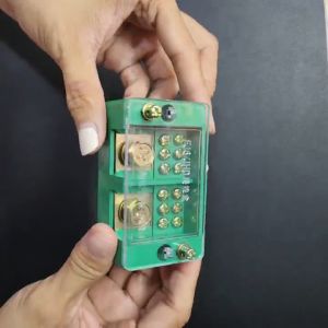 Hộp Đấu Nối Nguồn Điện Bộ Chia Đơn Cực Tủ Dây Đầu Cuối Vào 2 Ra 6/ Vào 2 Ra 8/ Vào 2 Ra 12 Nhỏ Gọn Tiện Dụng
