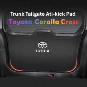 NASTA Suitable for TOYOTA Corolla Cross car trunk anti-kick pad tailgate sticker and rear door anti-collision protection accessory