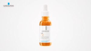 La Roche-Posay Pure Vitamin C10 Face Serum with Hyaluronic Acid Salicylic Acid Face Essence 30ML  ​Anti-Wrinkle Antioxidant Serum with Pure Vitamin C for Aging Skin