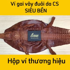 Bóp Da Cá Sấu Nam [VÂY ĐUÔI RẤT ĐẸP]