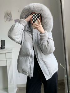 High-end Oversized Down-filled Jacket with Large Collar