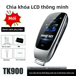 Vỏ Chìa Khóa Xe Hợp Kim Với Màn Hình LCD 2.0 Inch Chức Năng PKE Model TK900