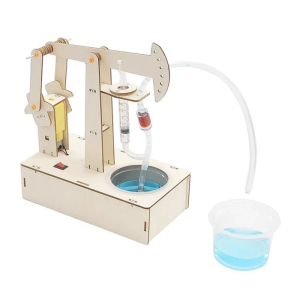 [STEM Vật lý] Mô hình stem Trạm Bơm Hút Dầu Thủy Lực Tự Động. Đồ chơi lắp ráp gỗ khoa học công nghệ cho bé stem3g