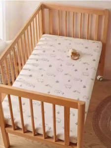 KUB | Class A Quality Waterproof Cotton Baby Crib Sheet