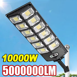 5000000LM 10000W/5000W/2000W Solar Led Light Outdoor Powerful Outdoor Solar Lamp Motion Sensor Floodlight Solar Wall Street Lamp