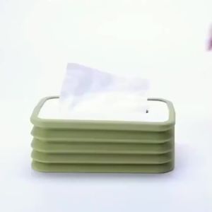 KOTAK TISU FLEXIBEL TEMPAT TISU LIPAT KOTAK TISSUE FOLDABLE SILICONE LIFTING TISSUE BOX SERBAGUNA