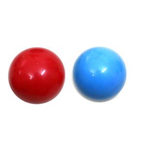 2PCS Ball Bat Top Head Round Oval Knob For Arcade Stick Sanwa Zippy Joystick Command Zero Delay Board Game Vending Machine Parts