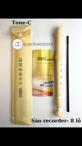 Sáo recorder 8 lỗ- Tone C dành cho học sinh và người mới sử dụng.