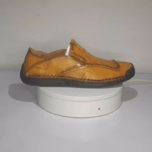 เซ็นูเกี้ยวรองเท้า โลฟเฟอร์ หนังวัว แบบแฮนด์เมด ระบายอากาศ น้ำหนักเบา สําอยู่สำหรับผู้ชาย ลำลอง รองเท้าทำงาน 001