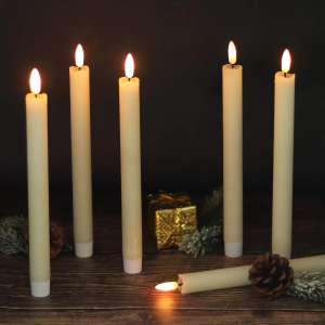 6 Pack Easter Halloween Christmas LED Flameless Candles: Church Service Buddhist Ceremony Fireplace Wedding Home Decor Lighting
