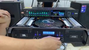 Cục Đẩy 4 Kênh JB J41000 80 Sò Lớn 4x2000W - Nguồn Xuyến Đẩy Công Suất 4 Kênh Cao Cấp -H2pro Tech