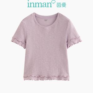 INMAN | Áo Thun Tay Ngắn Ôm Sát Dành Cho Phụ Nữ