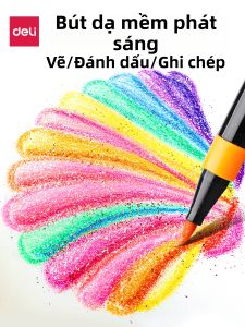 deli | Bút Chấm Nhũ Không Tràn