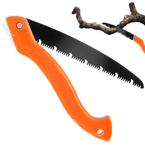 9TPI 10 Woodworking Folding Saw 65 Manganese Steel Extra Long Blade Hand Saw Wood Pruning Hand Saw Manual Camping Cutting Saw