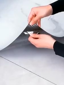 60x60cm PVC Imitation Marble Floor Stickers Self-adhesive Wall Stickers Waterproof For PVC Thick Wall Sticker Self Adhesive Tiles Floor Stickers Marble Bathroom Ground Wallpapers waterproof Bedroom living Room Bathroom Decoration