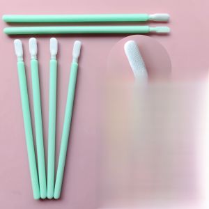 Dust-Free Purification Cotton Swabs Sponge Head round Wide Tip Flat Cleaning Bagged Ultra Fine Home Personal Cleaning Tools