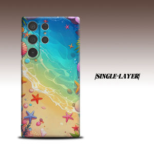 BILIBILI | Tropical Beach For Samsung Galaxy S26 S25 S24 A56 A36 Dual Layer Luxury Fashion Full Lens Protective Case