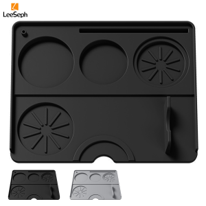 Espresso Tamping Mat Silicone Non Slip Holder Pad Coffee Press Cushion Tool Coffee Accessory Tamp Station Mat for Home Cafe