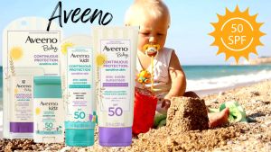 Aveeno Sunscreen with Broad Spectrum SPF 50 Sunscreen for Baby or Kids