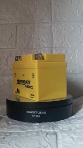 Aki Motor Motobatt Honda Beat New Mega Pro Verza Yamaha Mio GT/J Xeon Vixion teg 12 Volt / 4 Ah Aki Kering MTZ5S