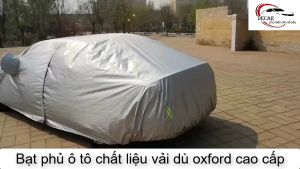Bạt phủ xe ô tô 7 chỗ 3 lớp thông minh chất liệu vải dù oxford cao cấp áo trùm bảo vệ xe 7 chỗ