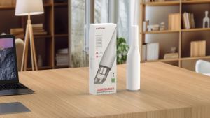 CARSUN Home Car Vacuum Cleaner Rechargeable Strong Suction Force Vacuum Cleaner Car Home Purpose Wireless Dust Catcher Pet Hair