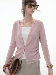 Solid Color Slim Fit Soft Knitted Cardigan