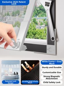 ZTION | Magnetic Removable Insect Screen