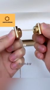 KW Shoulder Bag Magnetic Buckle DIY Handicraft Clothes