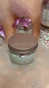 MARSMALLOW IN JAR [ANANDARU GIFT] PINK WHITE PERMEN MANISAN JAJANAN MANIS SWEET MARSMELLOW