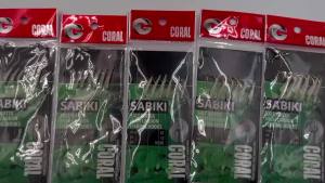 TAKBAS 5/10 Packs Sabiki Rigs Fishing Flasher Bait Rigs Glow Fishing Beads High Carbon Hooks For Freshwater And Saltwater