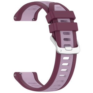 20mm Nhanh Chóng Phát Hành Dây Đeo Đồng Hồ Silicon Dây Đeo Dành Cho Garmin Forerunner 165 Âm Nhạc Vivoactive 3 5 Venu SQ 2 Khóa Kim Loại Vòng Tay