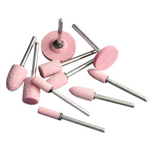 GONGFUMEN | Multipurpose Polishing Red Corundum Abrasive Heads 100 Pieces