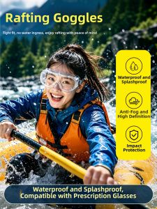TAODUN | Waterproof Anti-fog HD Splash-proof Goggles for Nearsighted Glasses