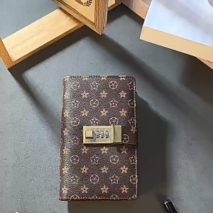 Envelope Money Saving Challenge Cash Deposit Book Pu Leather Waterproof Mini Binder Money Saving Book Cash Album 存钱本