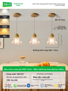 DGY | Đèn Trần Kiểu Gỗ Đơn Giản Sáng Tạo cho Nhiều Khu Vực Sử Dụng