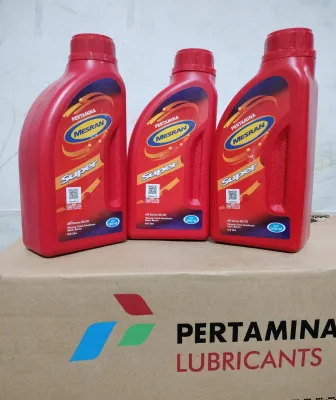 PAKET ISI 3 PCS OLI MESRAN SUPER 20w-50 . 800ml. OLI MESRAN SUPER 0.8ml