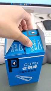 Office Metal Paper Clips 25mm (10 Small Boxes/Box)