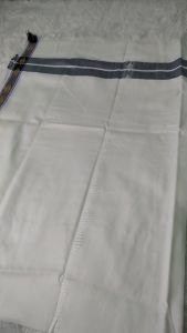 Sorban Arab Haji: Pilihan Sorban Aliska Putih Polos untuk Pria Dewasa