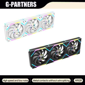 Star Brick P1 Jungle Leopard Interstellar SE Building Block ARGB Fan Triple 12cm White Case 12025 Splicing Fan