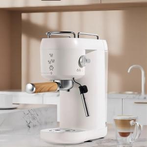 Italian Semi-Automatic Coffee Maker for Home Office Use Small Size Black 110V-220V Comes with 1 Year Warranty