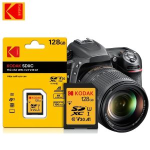 Thẻ Nhớ SD Chuyên Nghiệp Kodak 32GB/64GB/128GB/512GB Class10 U3 V30 SDXC SDHC Cho Máy Ảnh 4K Tốc Độ Đọc Và Ghi Cao