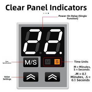 XunHe | Digital Display Power-On Delay Timer Switch