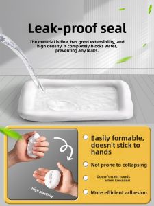 MONLEYTA | Waterproof Sealing Putty German Kitchen Air Conditioning Hole Blocking Mold Proof Smell Eliminator Soft Silicone Sealant