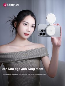 Ulanzi | Đèn LED Mini MagSafe LM19 "Panda" Gập 180° Bi-Color Thiết Kế Bỏ Túi Nhỏ Gọn