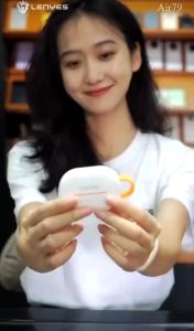 TWS LENYES Air 79 headset Bluetooth v5.3 Smart Touch Hifi BASS Stereo OWS wireless earphone Air Conduction Model Anting with microphone original