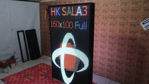 Running Text Videotron Dua Sisi 170x100Cm Outdoor Wifi Plus LAN - Kualitas Terbaik, Harga Termurah, Bergaransi